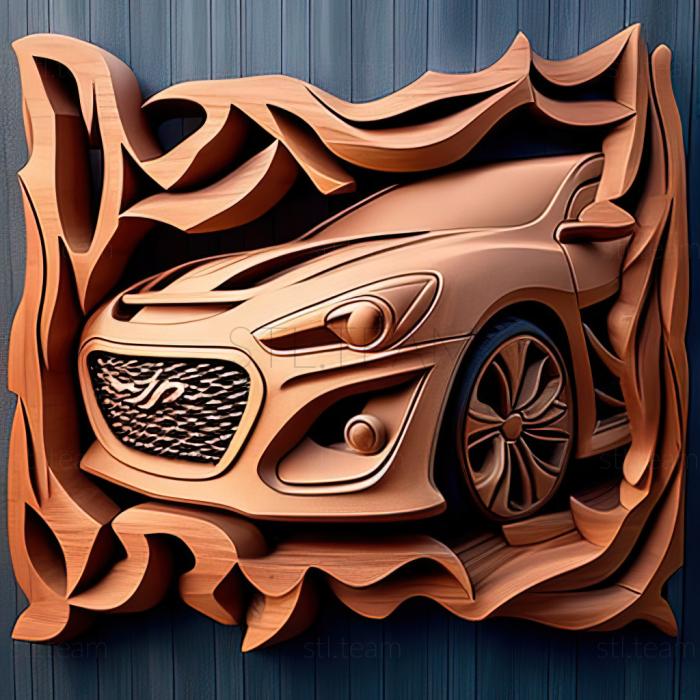 3D model Hyundai Genesis Coupe (STL)
